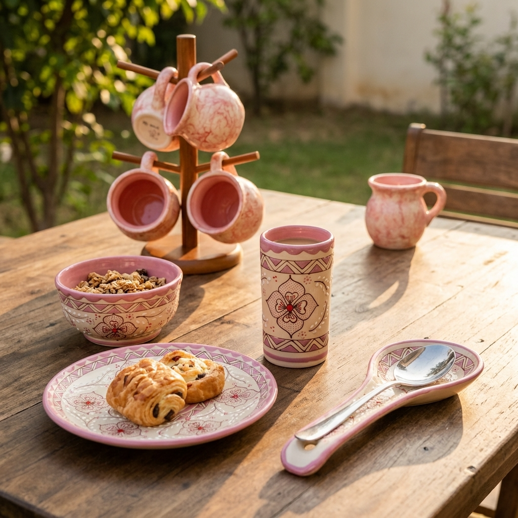 Pink Pottery