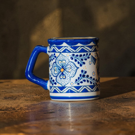 Handmade Stoneware Mug 12oz - Mexican Pottery