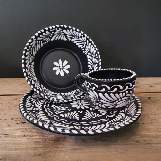 Handmade Talavera Dinnerware Set with 3 Piece